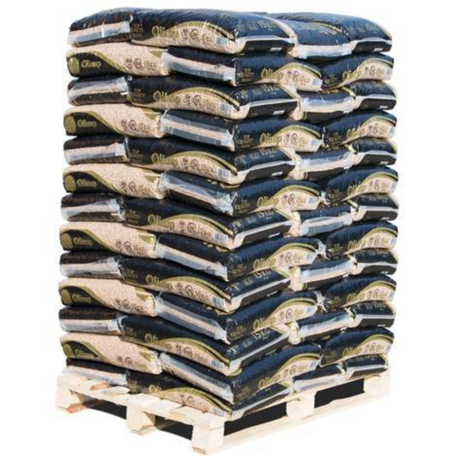 Holzpellets 6mm , 65 x 15kg Palette-Olimp – ENplus-A1