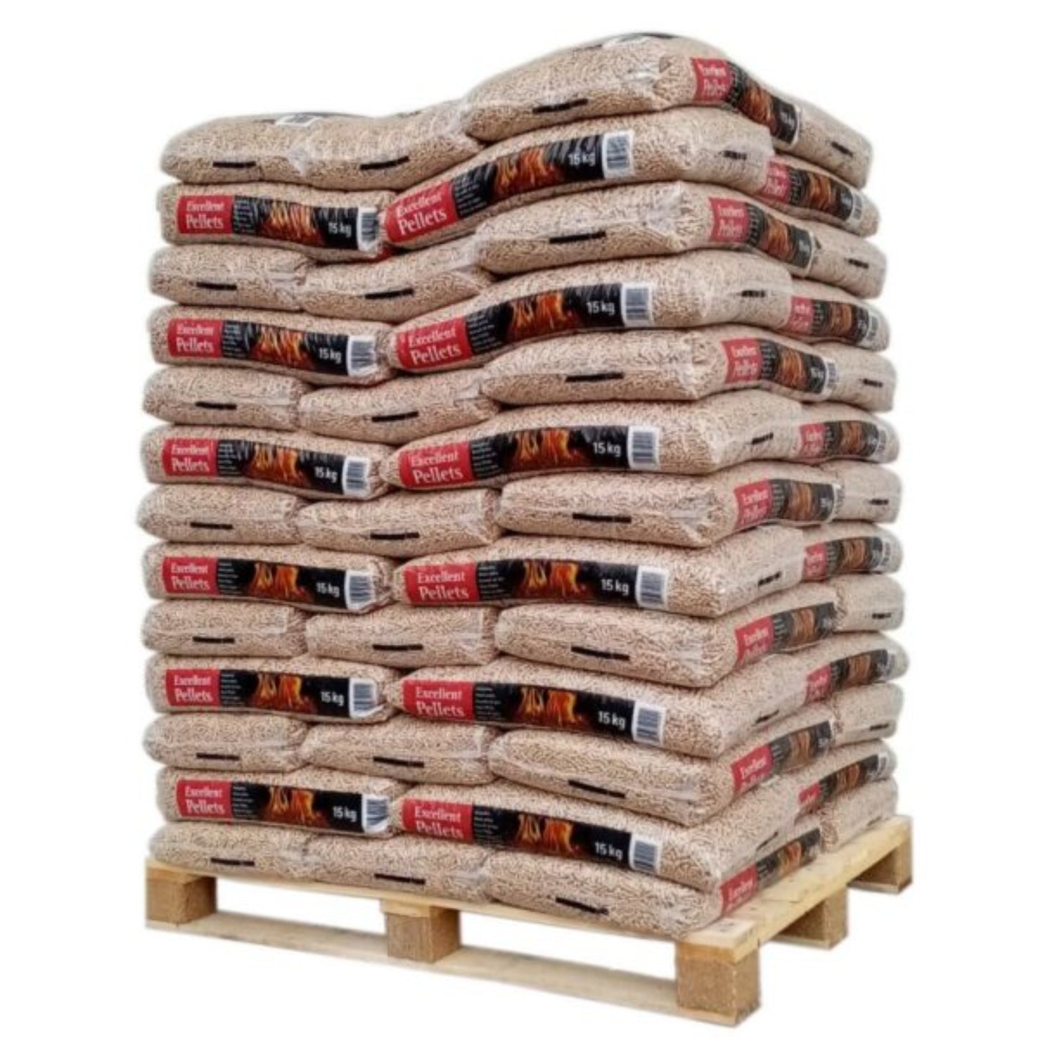 PELLET VAN ROJE – PALETTE VON 65 SÄCKEN VON 15 KG